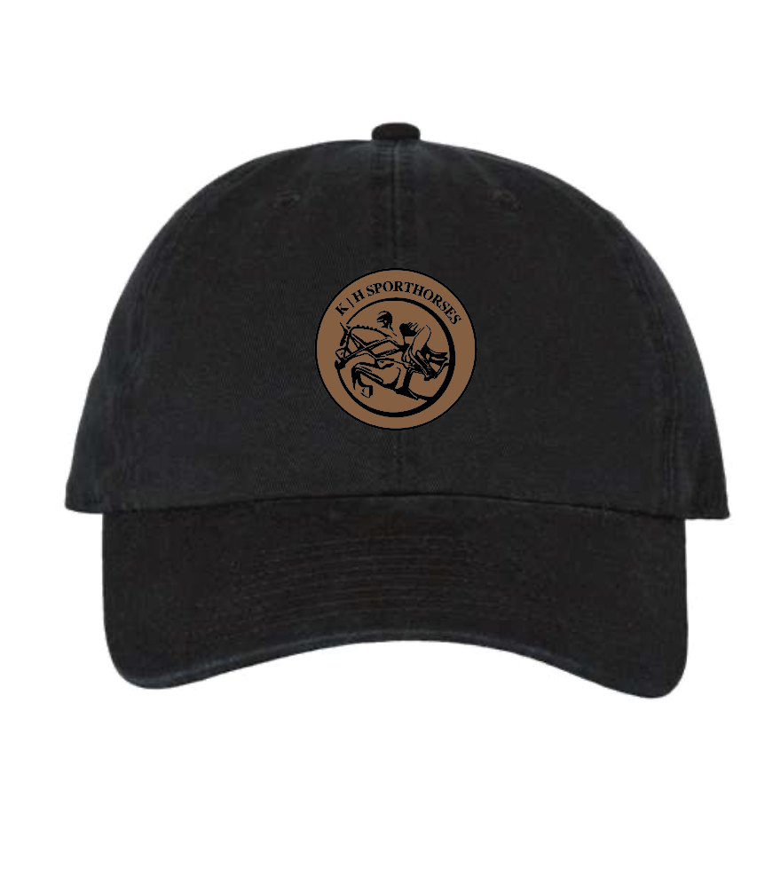 🧢 The KHS Leather Logo Dad Hat