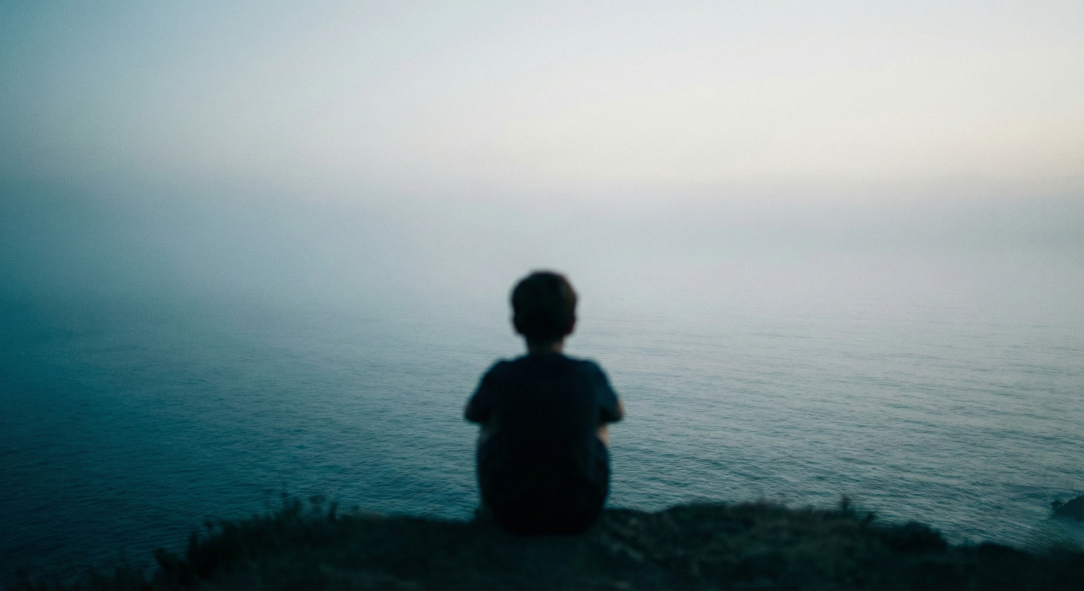 La silhouette dans la brume