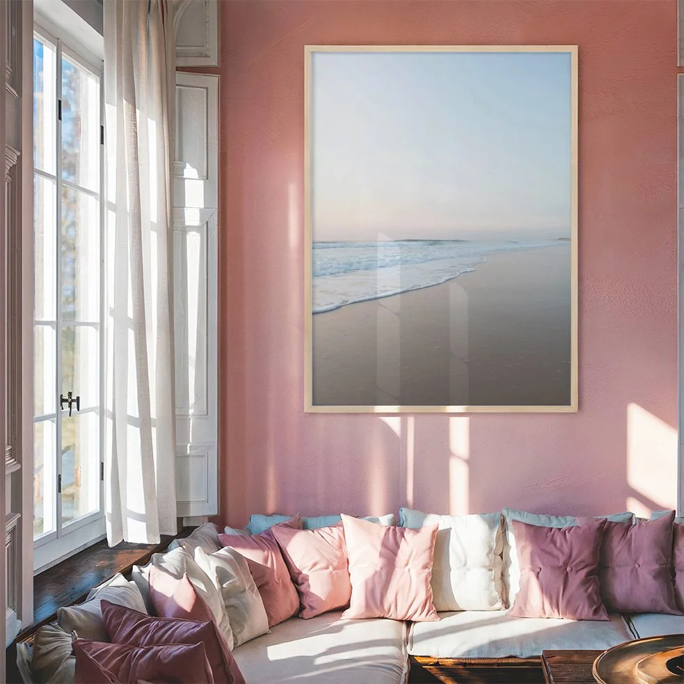 Beach Summer Dusk Photography Print