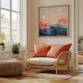 Red Sky at Morning Art Print (6:27AM)