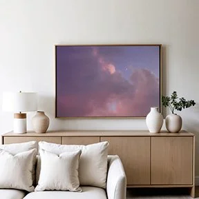 Moonset Fine Art Print 