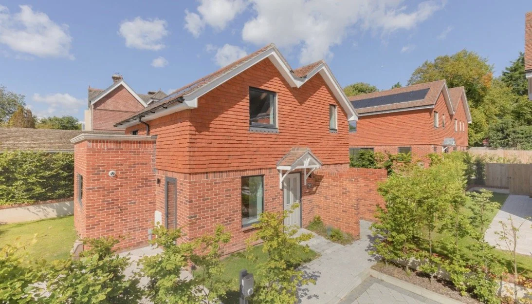 A beautifully finished three-bedroom detached new build set within a small and well-regarded develop