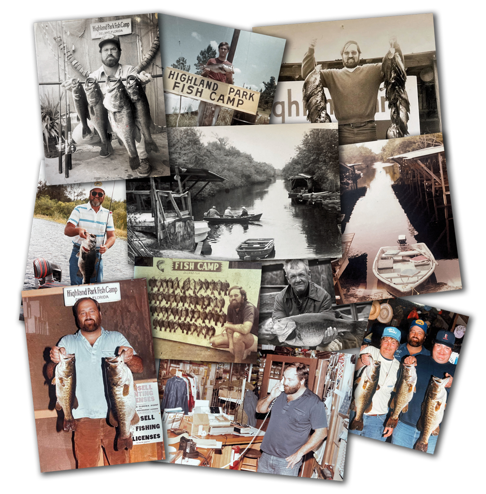 Historic photos of Highland Park Fish Camp, which has been family owned and operated since 1962.