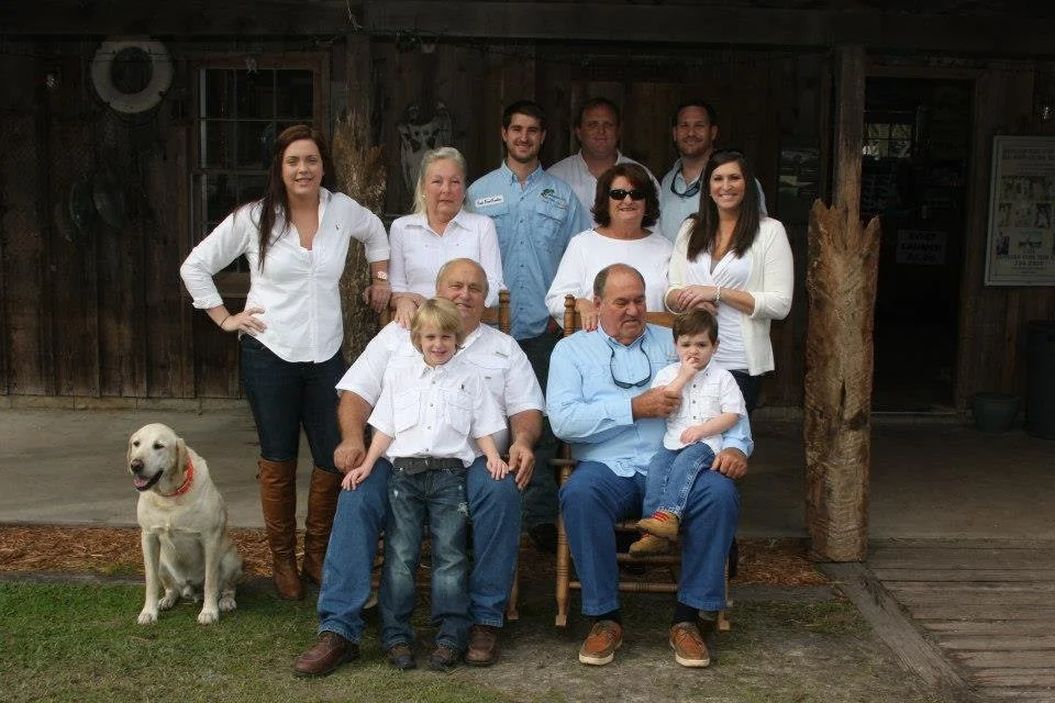 The Rawlins family, founders and owners of Highland Park Fish Camp.