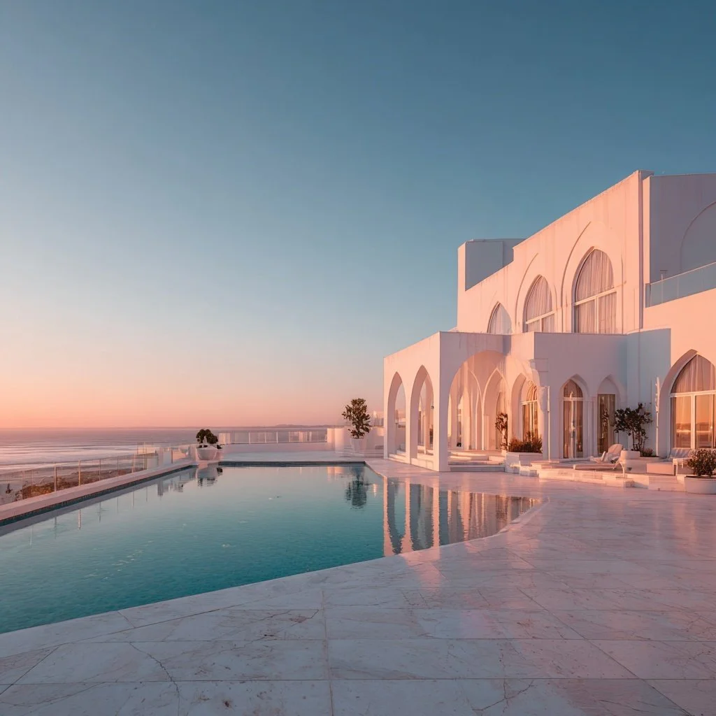 luxury modern villa in Tangier