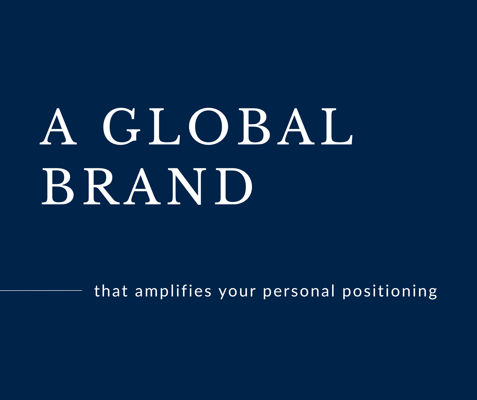 A global luxury real estate brand with international reach