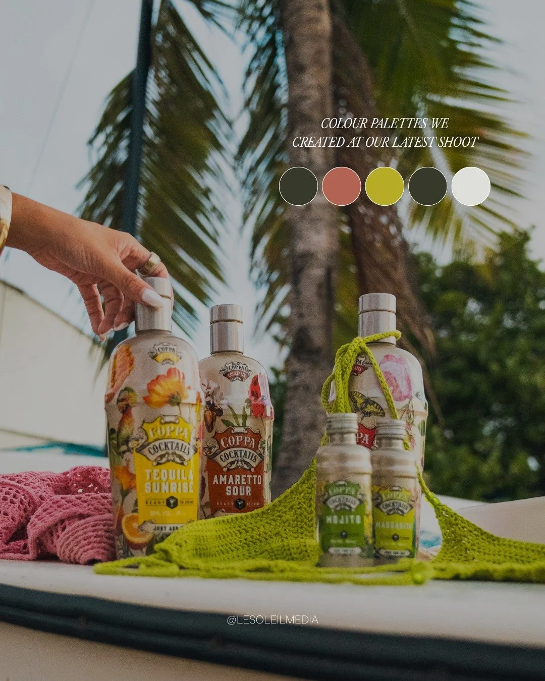 Colour palettes pulled straight from our latest shoot &mdash; inspired by real moments, real light, and the tones that make Caribbean visuals feel effortless... Which palette are you drawn to most? 🤍

Shot by @lvmicloud
Creative direction by Le Sole