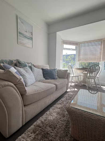 Comfortable lounge in Morecambe contractor accommodation