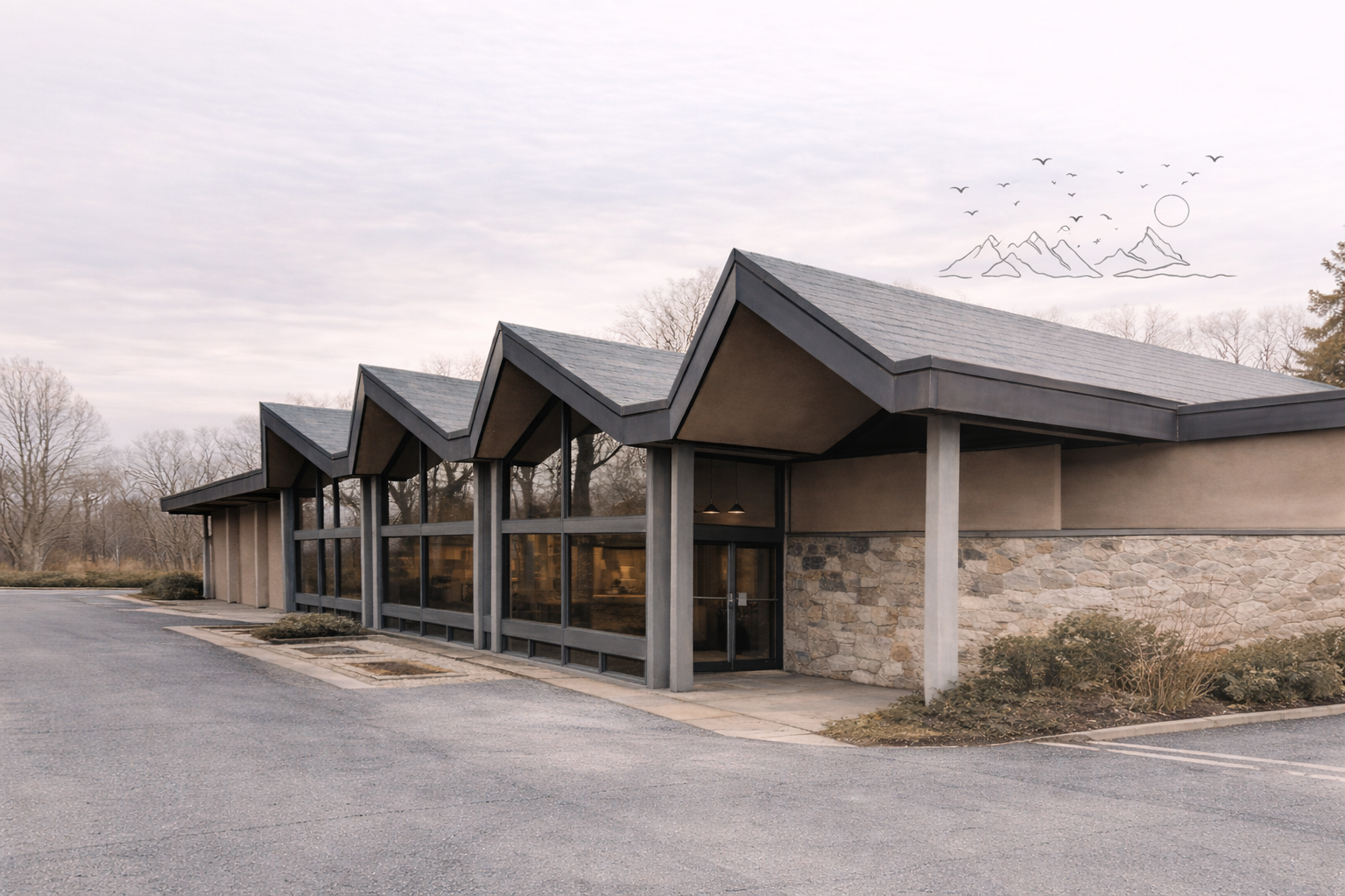 Exterior of Esthetics by Ali and Elevated Wellness studio building in Verona, New Jersey