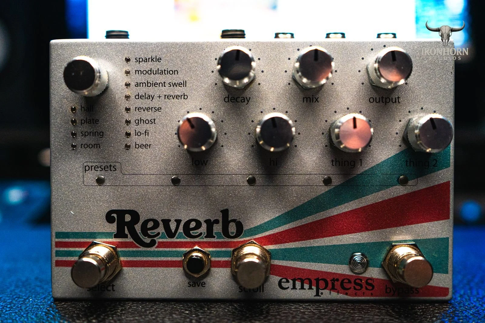 Empress Reverb 2010s – Graphic Multi Mode Ambient Reverb Pedal