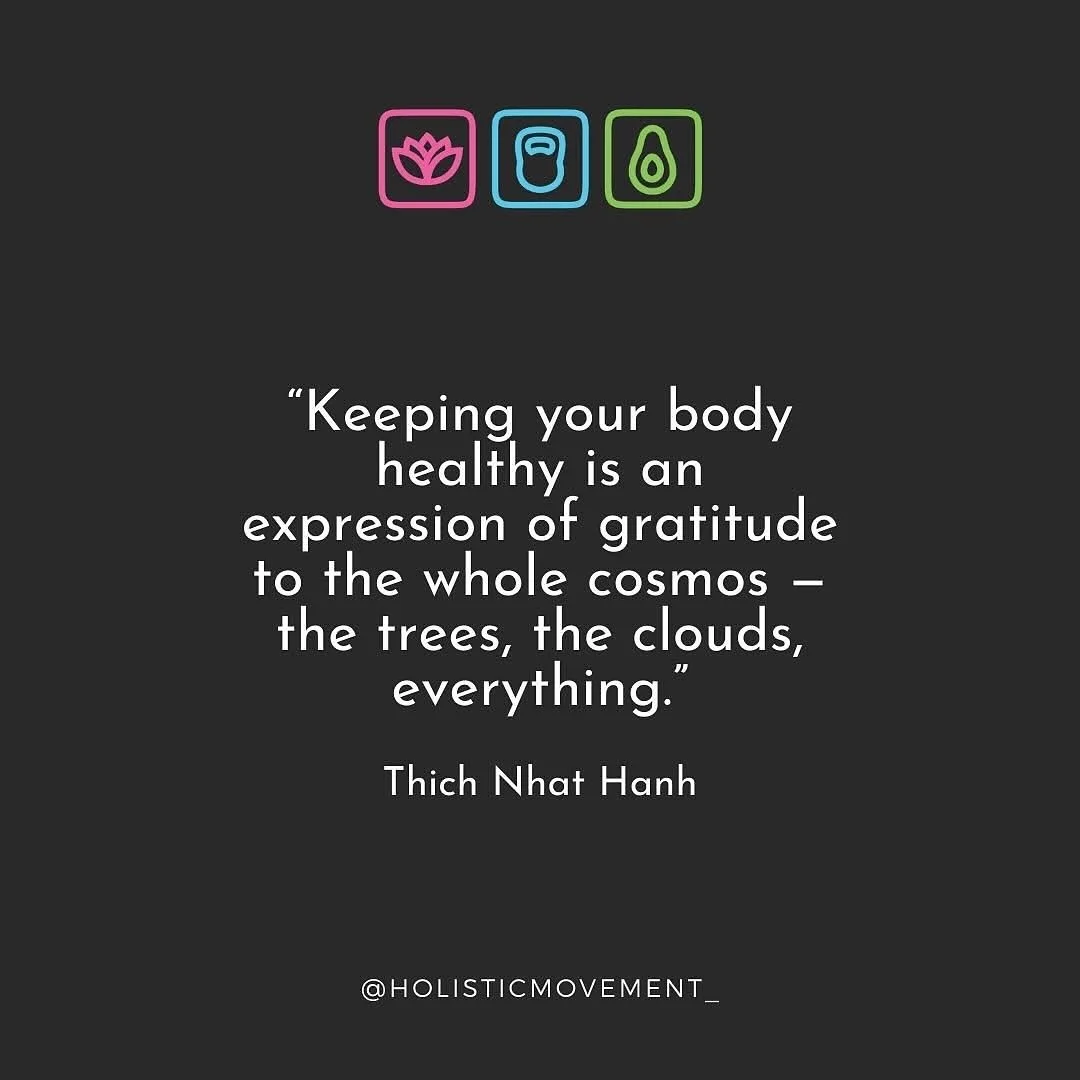 A good reminder from the wise master @thichnhathanh 💛

To care for our body is an act of love and acknowledgement of the interconnected nature of our lives.