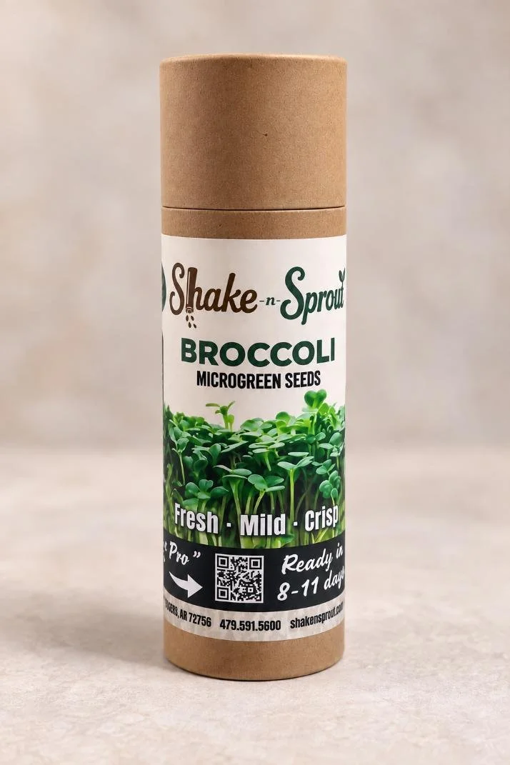 Broccoli Microgreens Seeds (3oz) Shake-N-Sprout™