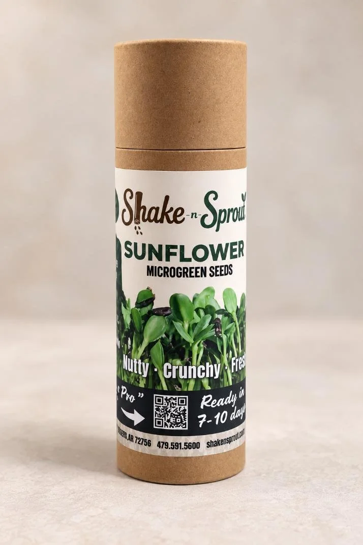 Sunflower Microgreen Seeds (2 oz) Shake-N-Sprout™