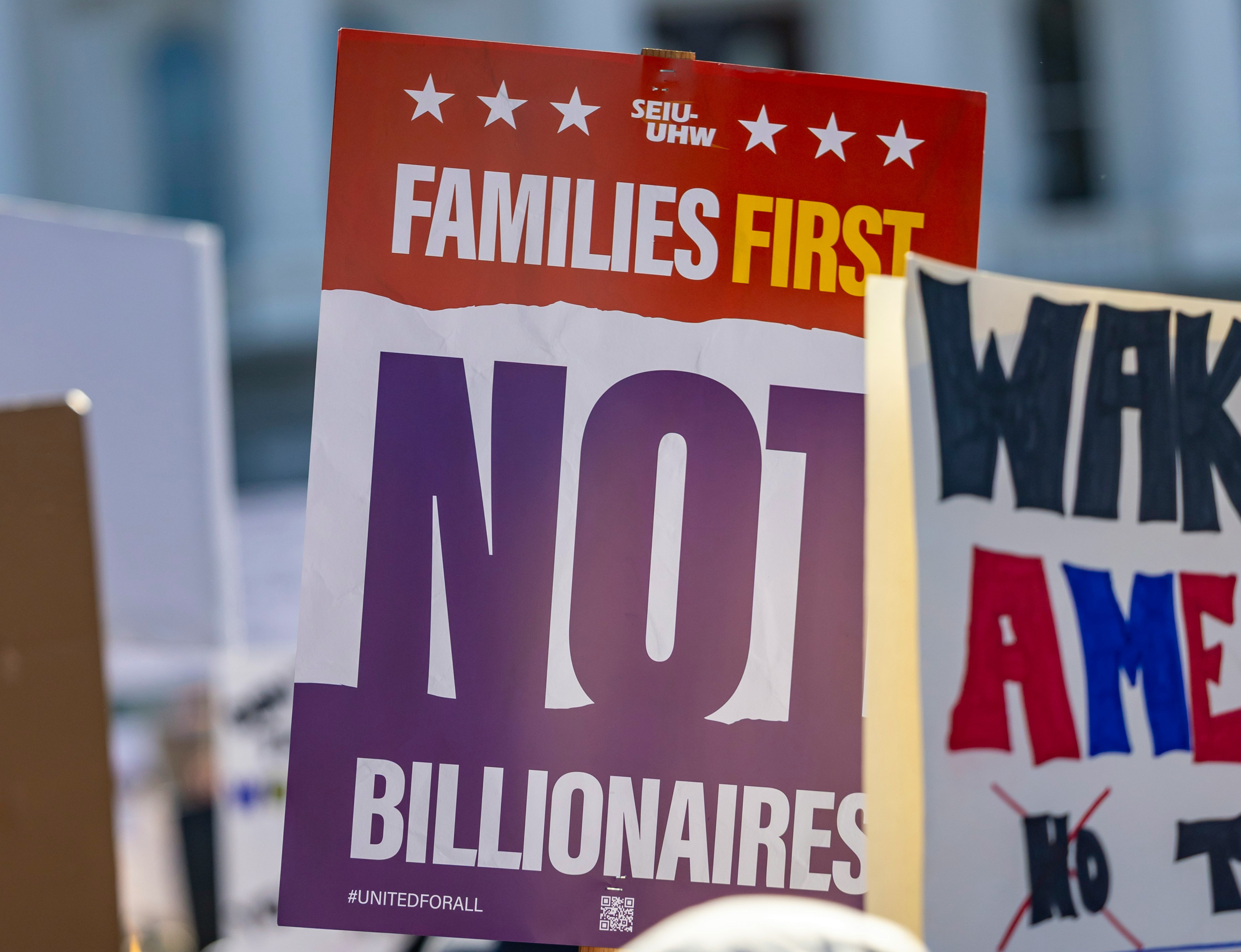 Families First Not Billionaires. Photo by Leo_Visions on Unsplash