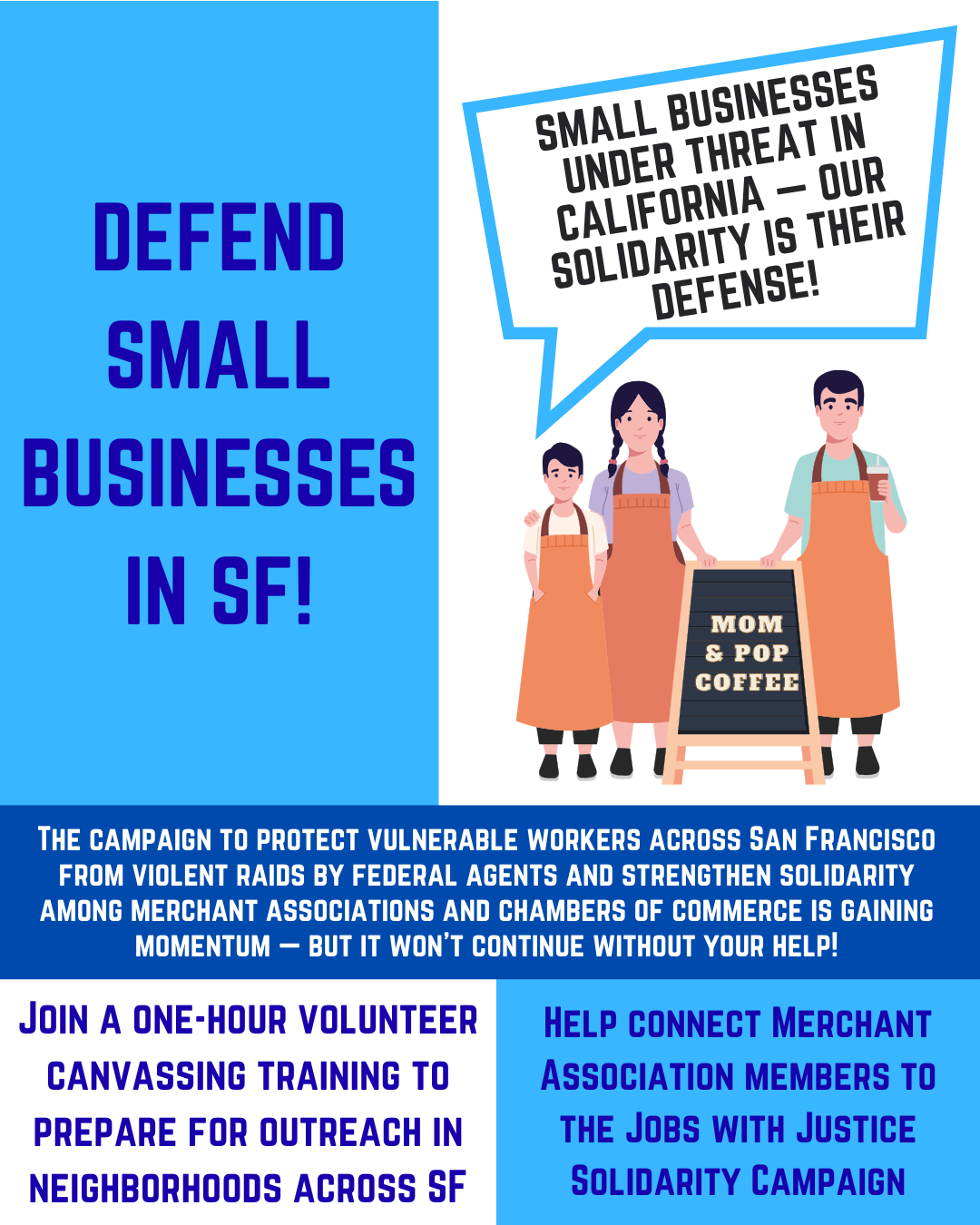 Small Businesses Under Threat In California — Our Solidarity Is Their Defense!