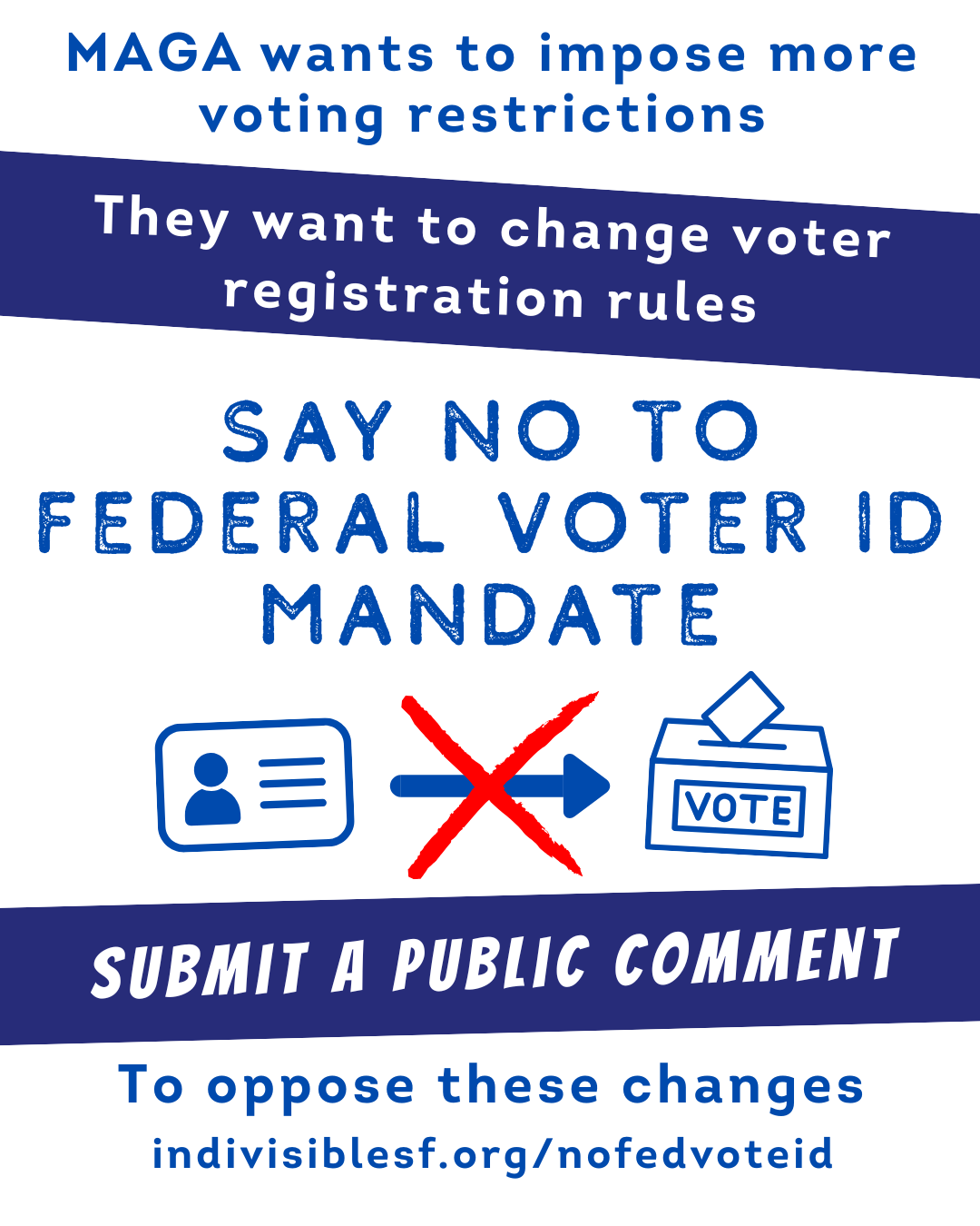 Regulatory Comment Against Federal Voter ID Requirement 