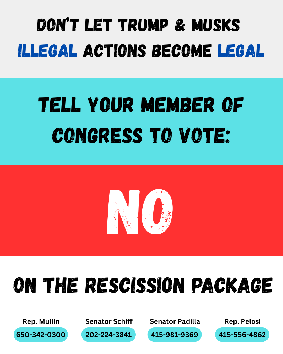 Tell our Members of Congress: Vote NO on Trump’s Rescission Package to protect USAID, NPR, and PBS