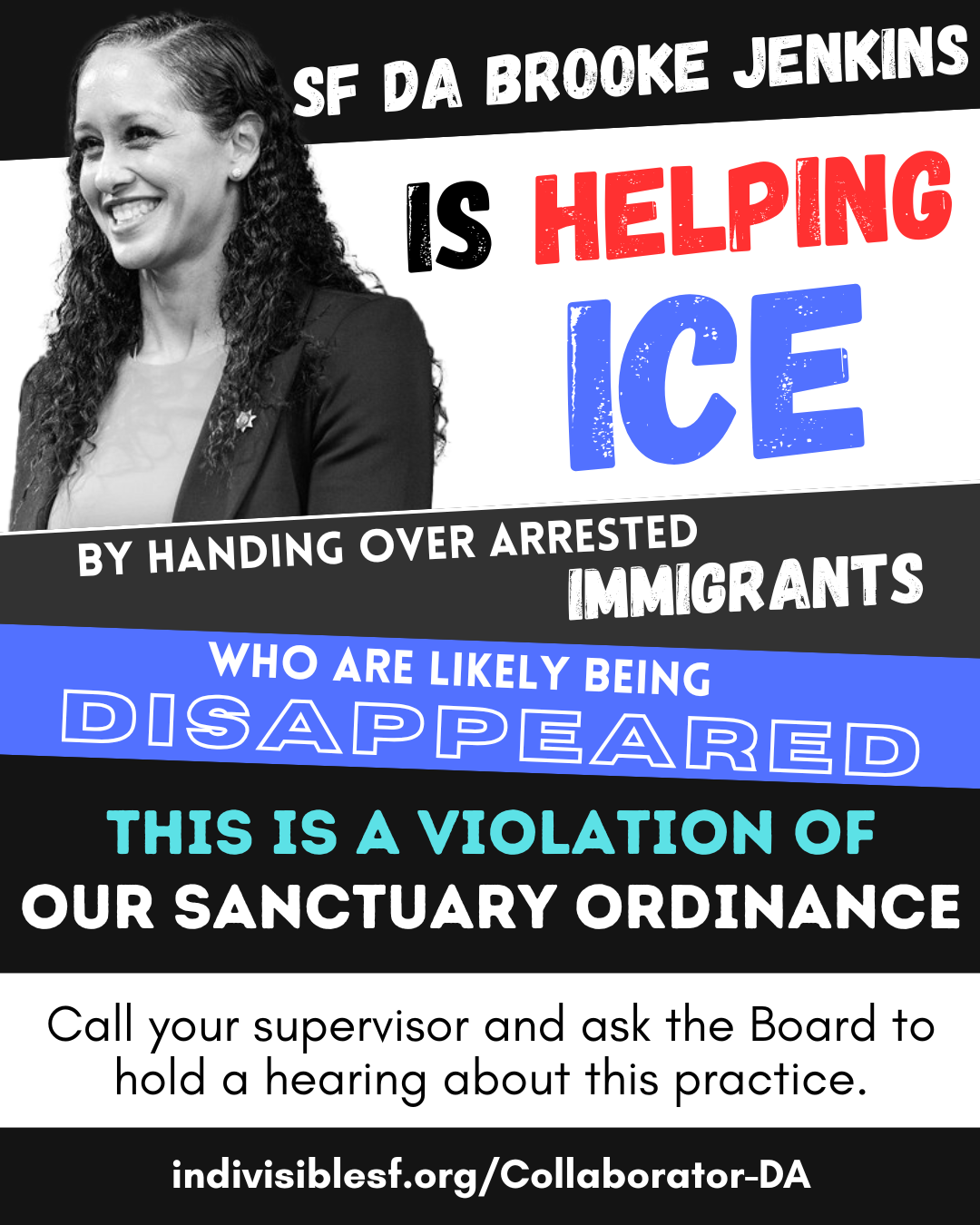 Tell your Supervisor: Stop the DA from Helping Deliver More People To ICE