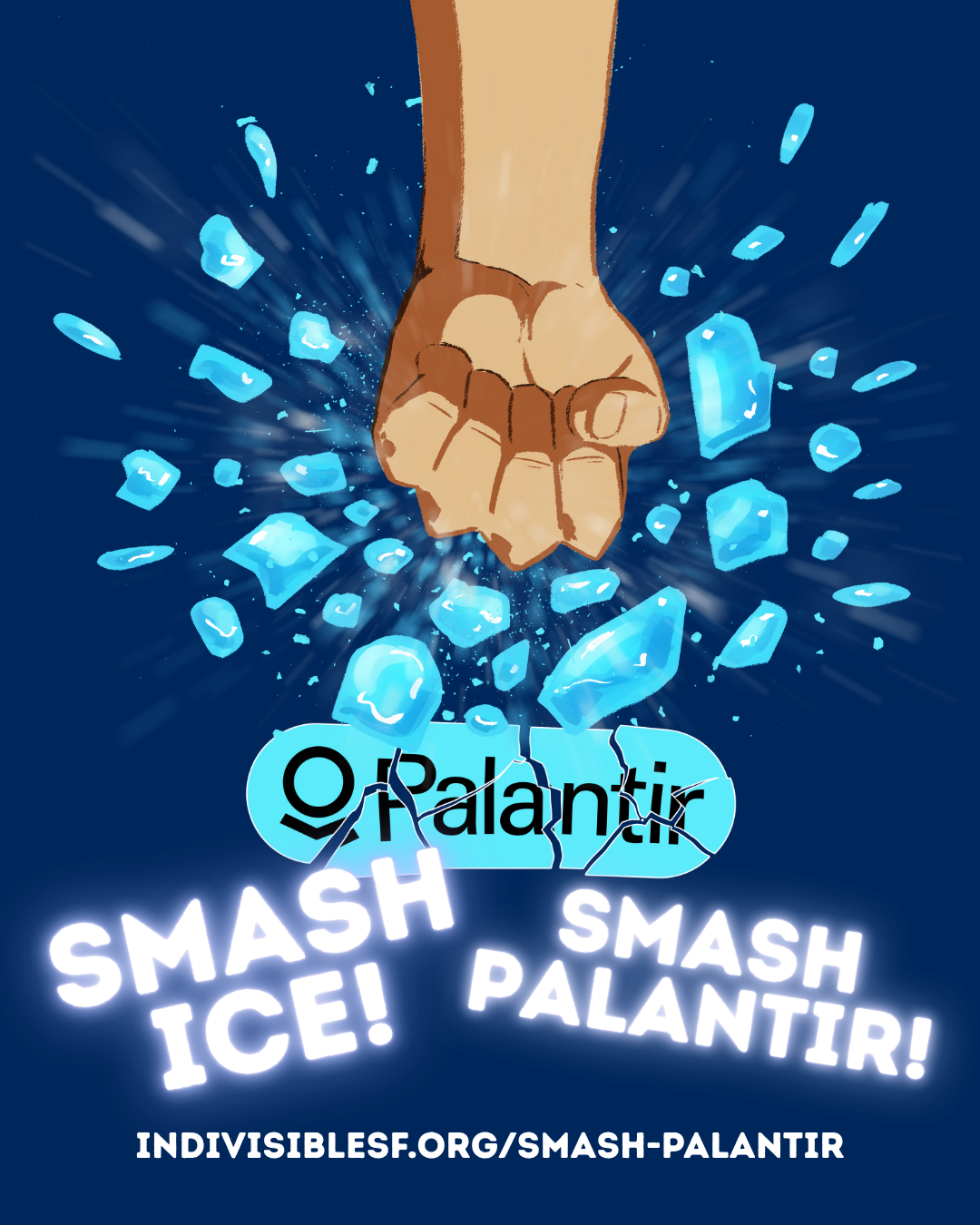 Support efforts against Palantir enabling Trump's deportations