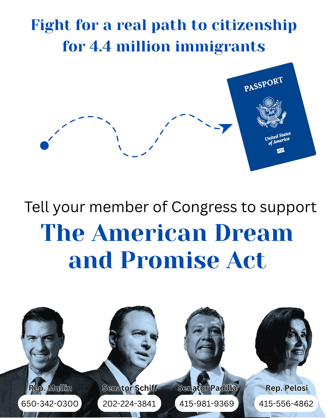 Tell your MoCs: America Must Keep Its Promise: Support the Dream &amp; Promise Act