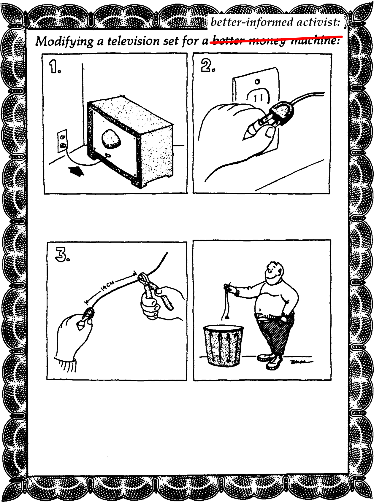 Illustration from “The Incredible Secret Money Machine,” 1977, by Don Lancaster. Modified by Indivisible SF member.