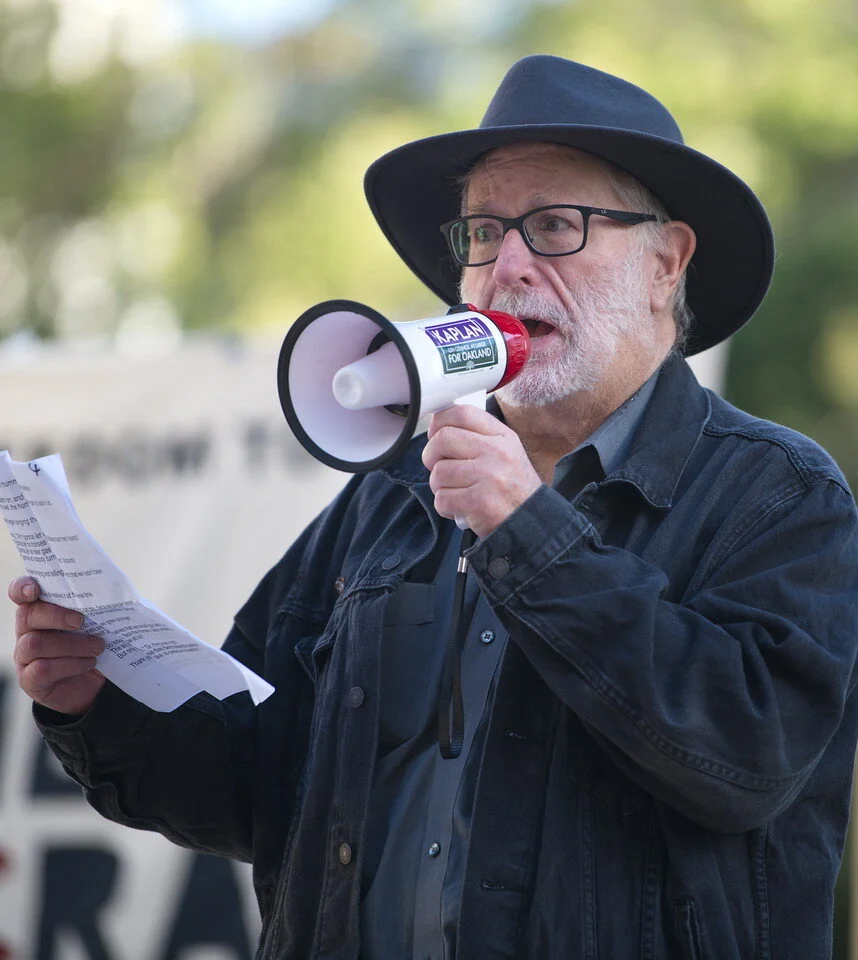 We held a Deadline for Democracy rally with Indivisible East Bay!