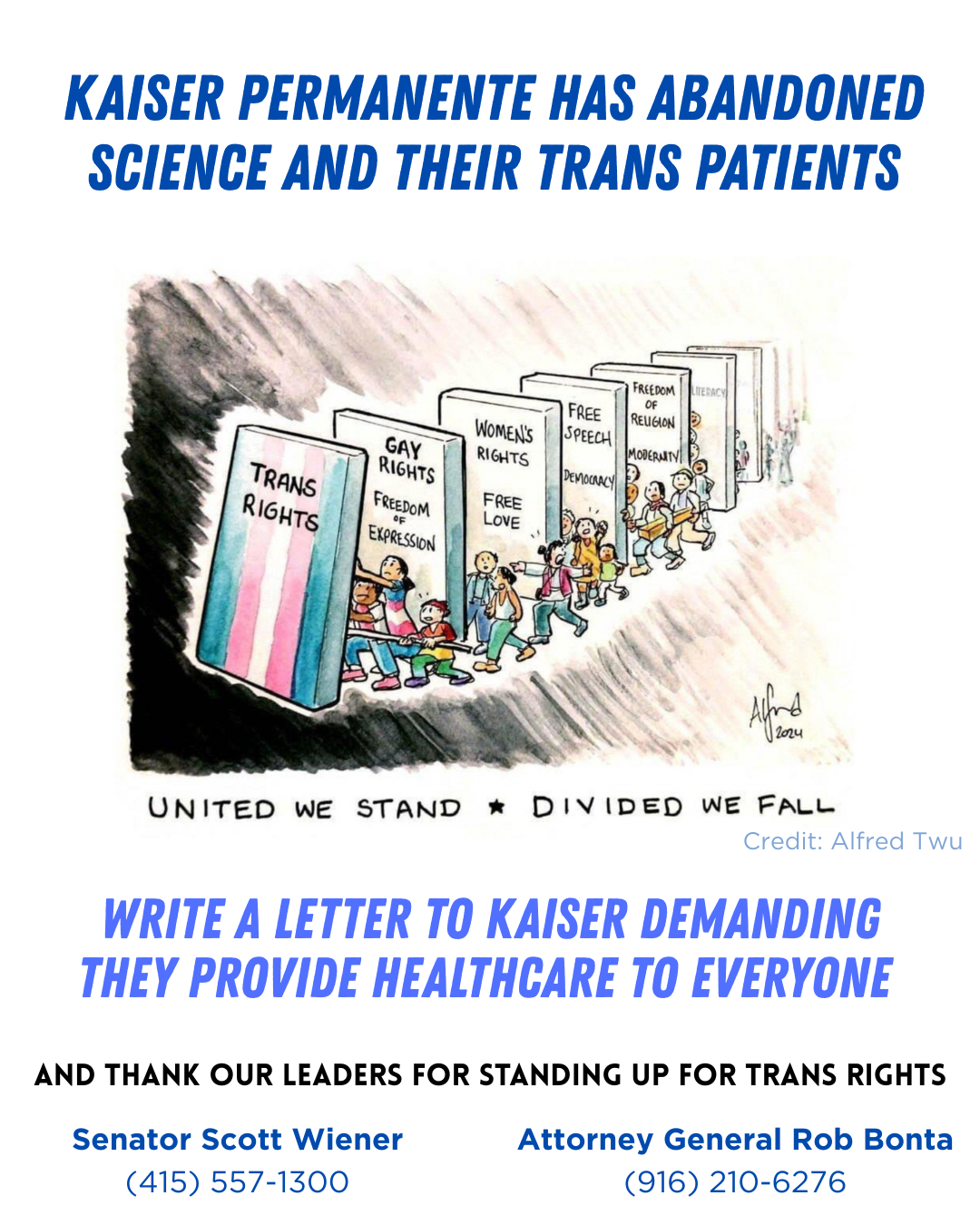 Kaiser Permanente Concedes Gender-Affirming Care Without a Fight: But You Can Fight Back