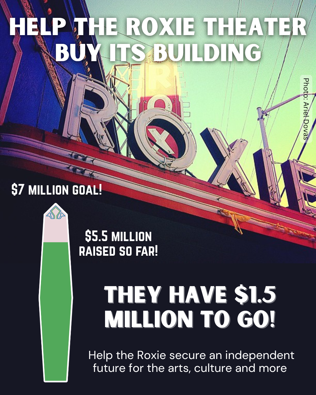 Help the Roxie Theater secure its next century of art, culture, and more