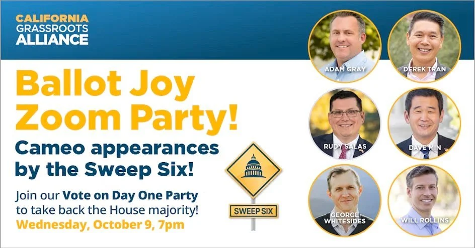 Ballot Joy: Vote on Day One Party