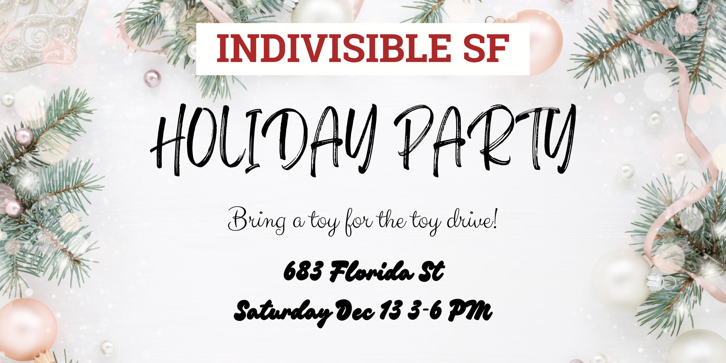 Indivisible SF Holiday Party
