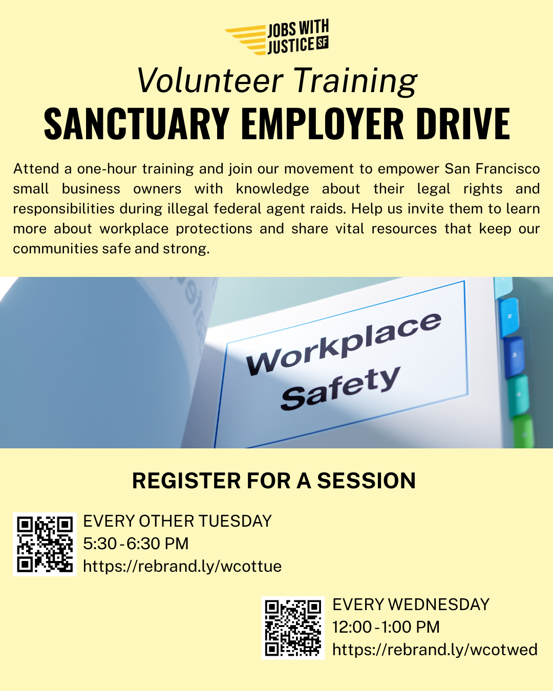 Canvass Local Small Businesses with Jobs with Justice