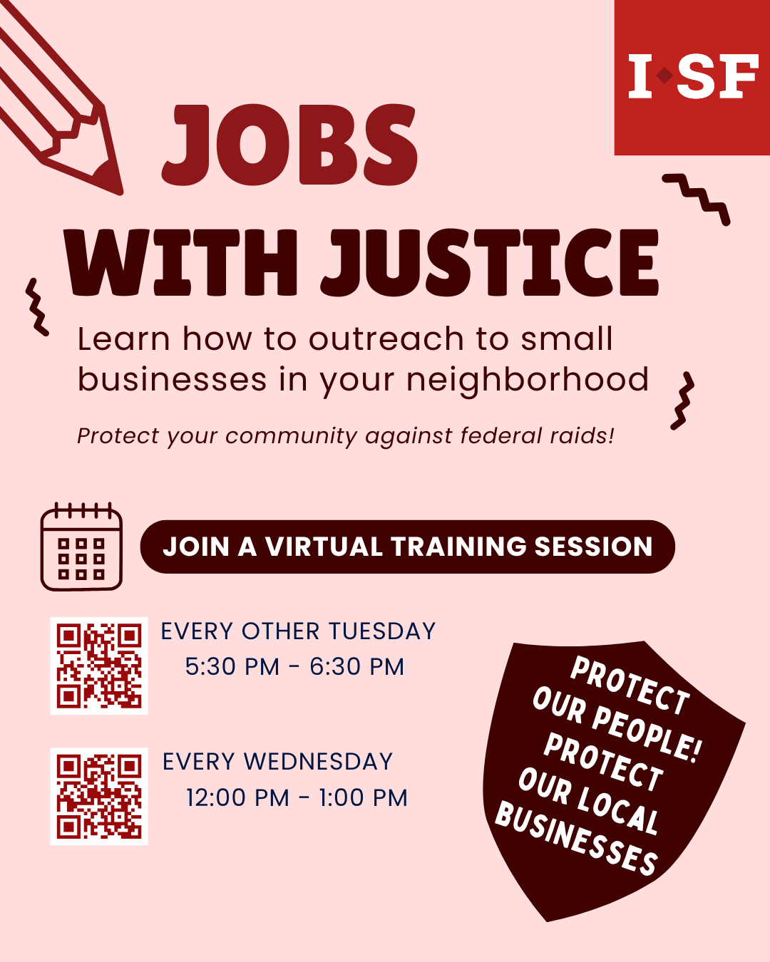 Volunteers Still Needed To Protect Small Businesses from Federal Agent Raids