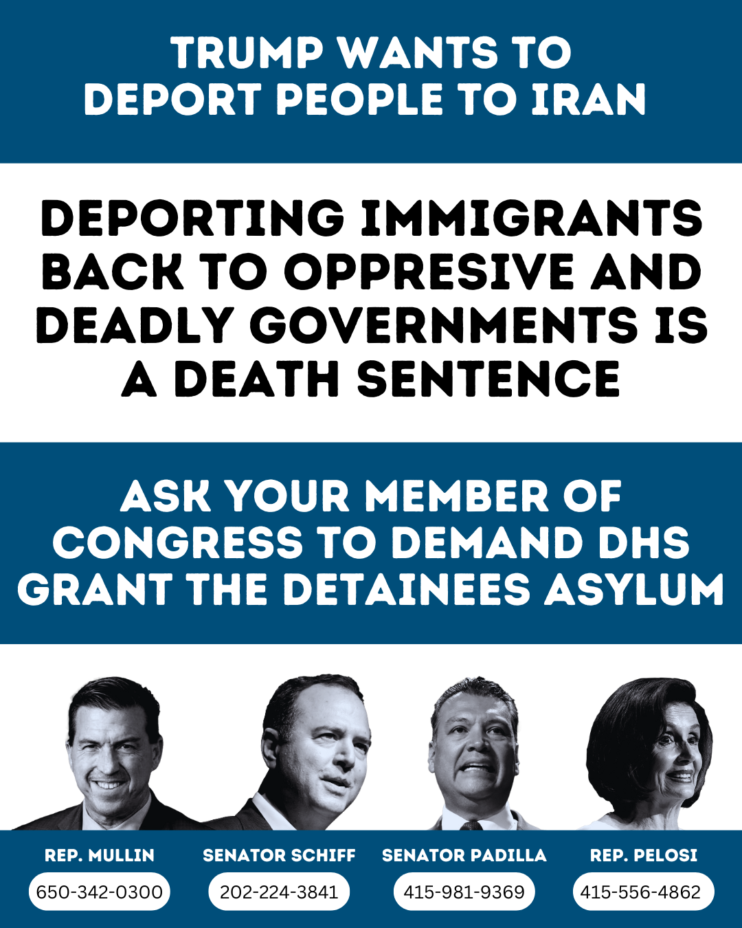 Halt Deportation of Gay Men to Iran: it’s a death sentence!