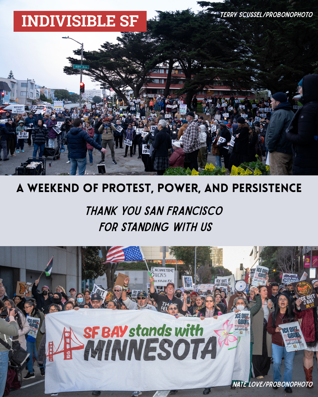 A weekend of protest, power, and persistence
