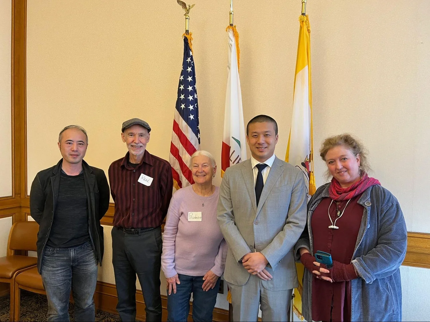Indivisible SF met with District 4 Supervisor Alan Wong