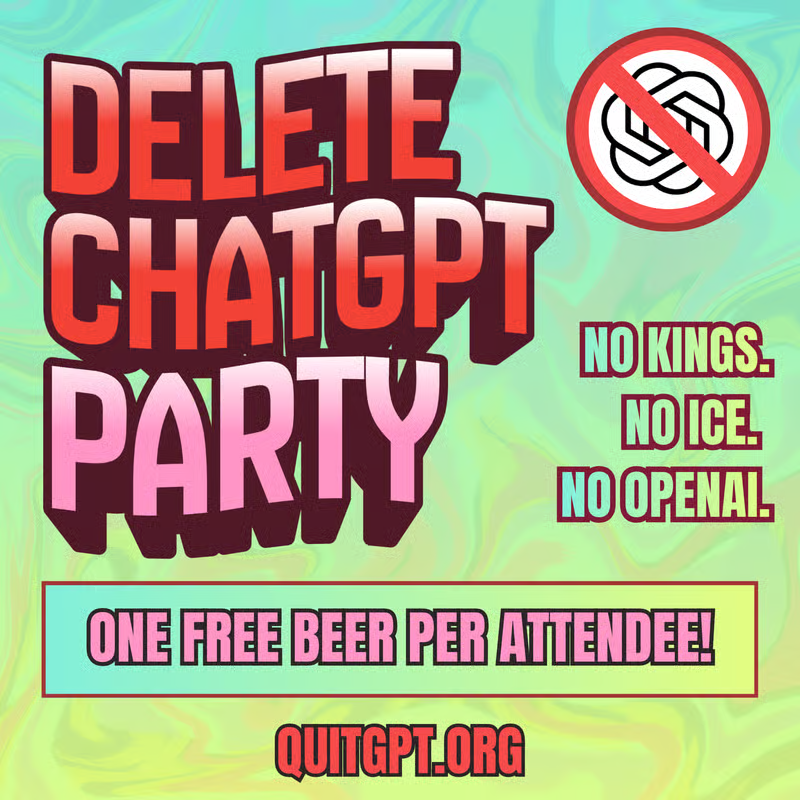 Delete ChatGPT Party