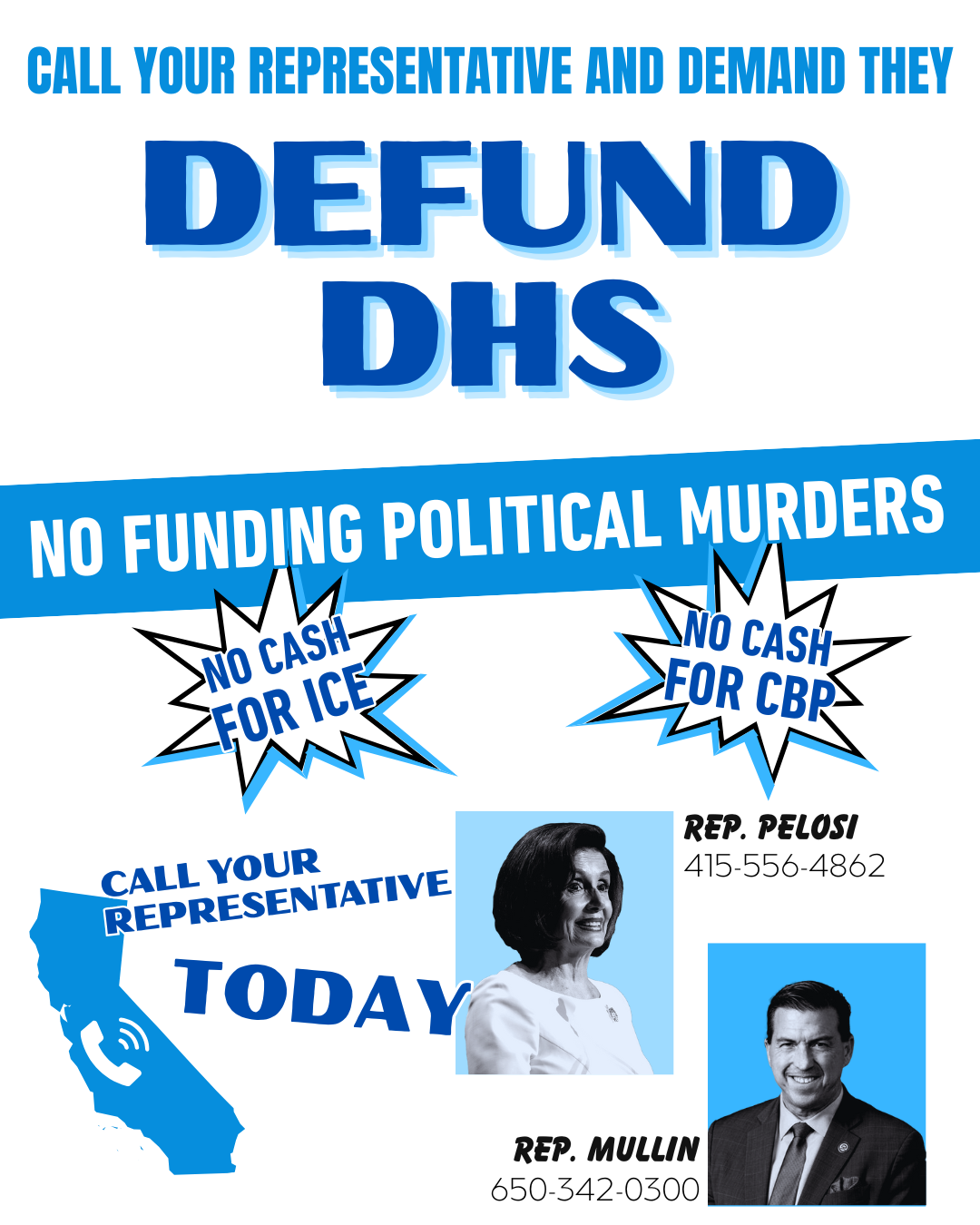 Halt the ICE/CBP Terror Machine! Not a penny more for ICE/CBP brutality!