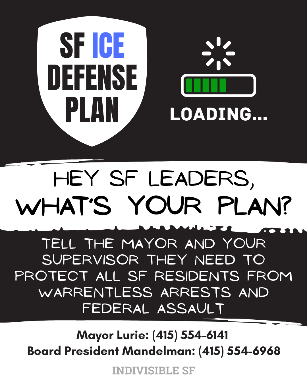 Tell City Leaders to Protect SF Residents from Federal Assault