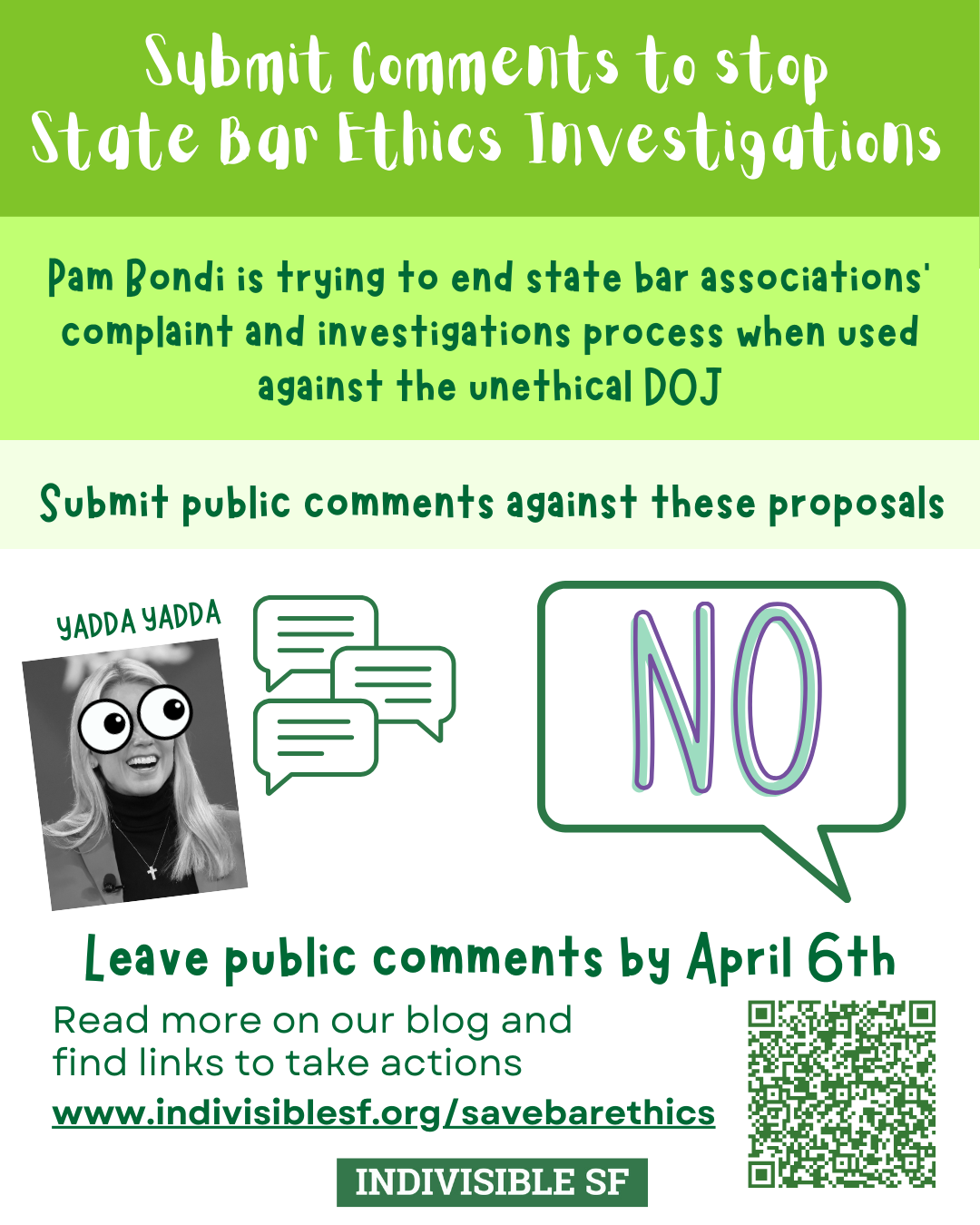 Submit Comment by April 6 on DOJ Proposal to Stop State Bar Ethics Investigations of DOJ Attorneys