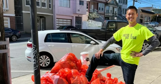 Beach Cleanup with Refuse Refuse and ISF