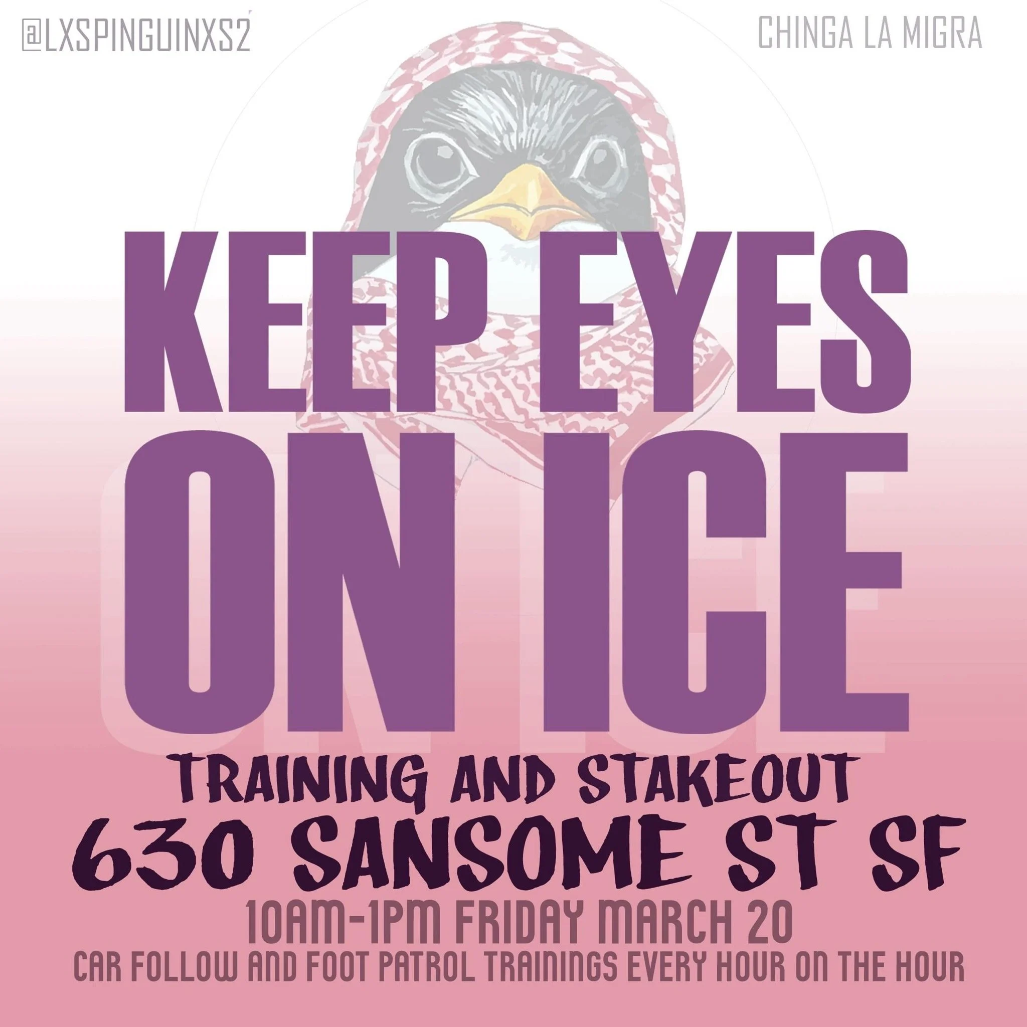 KEEP EYES ON ICE