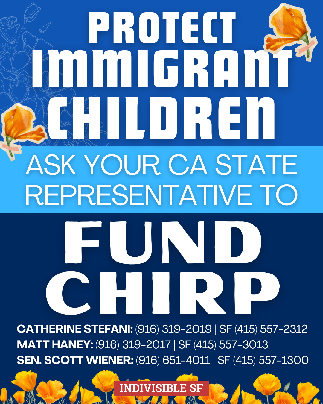 Protect Immigrant Children in CA: Tell State Leaders to Fully Fund CHIRP Now