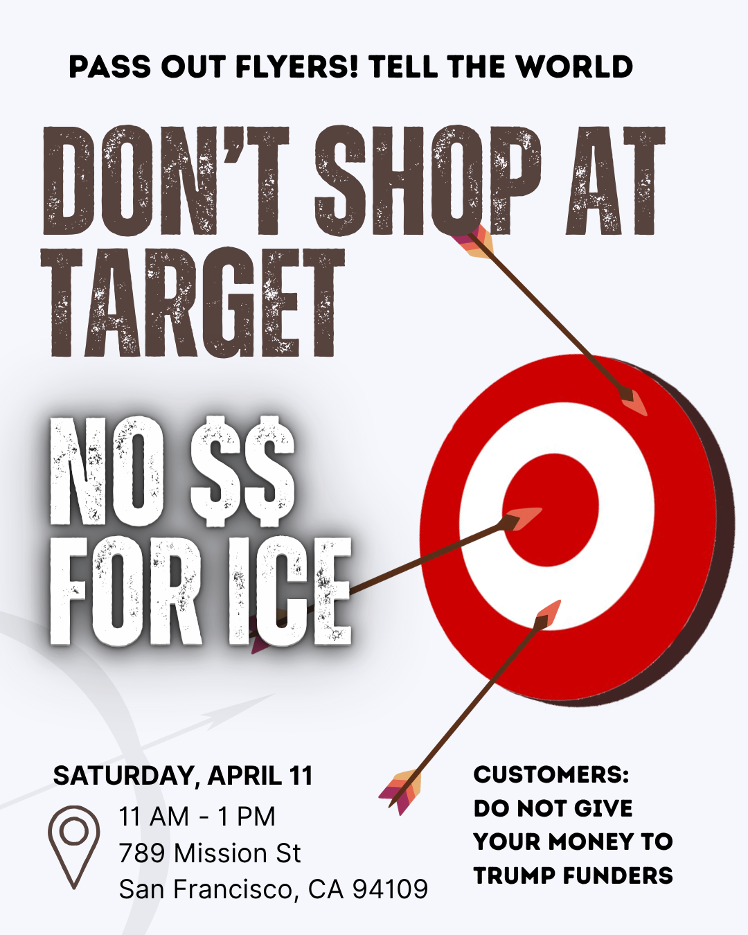 Tell Shoppers: Don't Shop At Target! 
