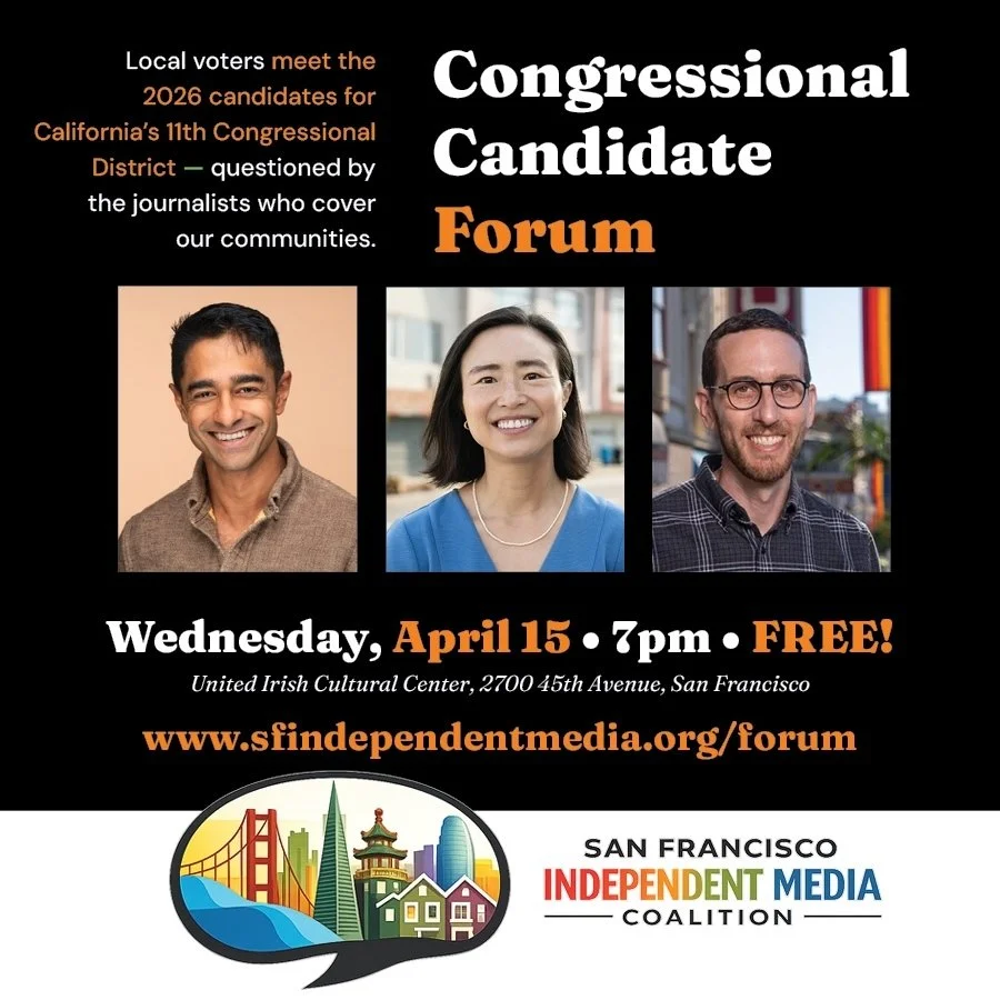 CD-11 Congressional Candidate Forum by SF Independent Media Coalition