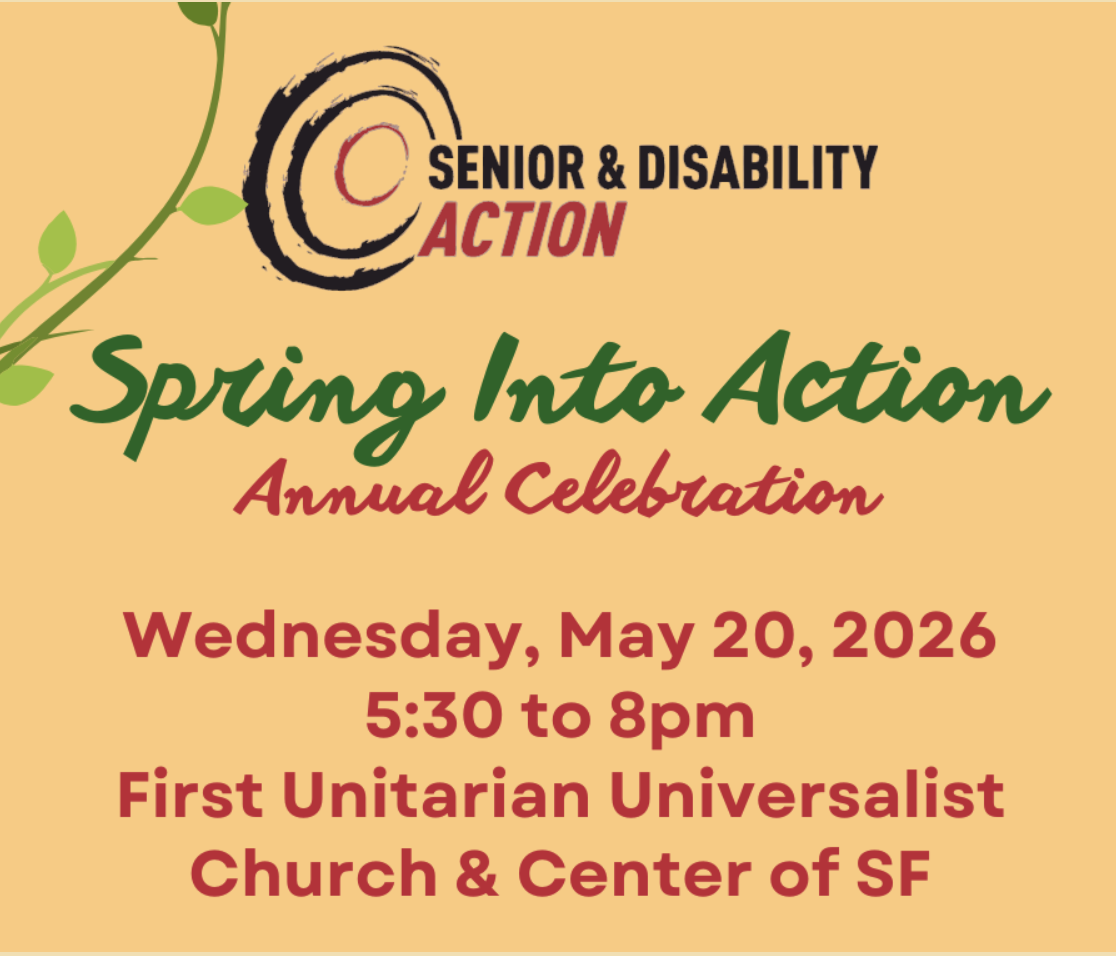 Spring Into Action: 2026 Senior and Disability Action Annual Celebration
