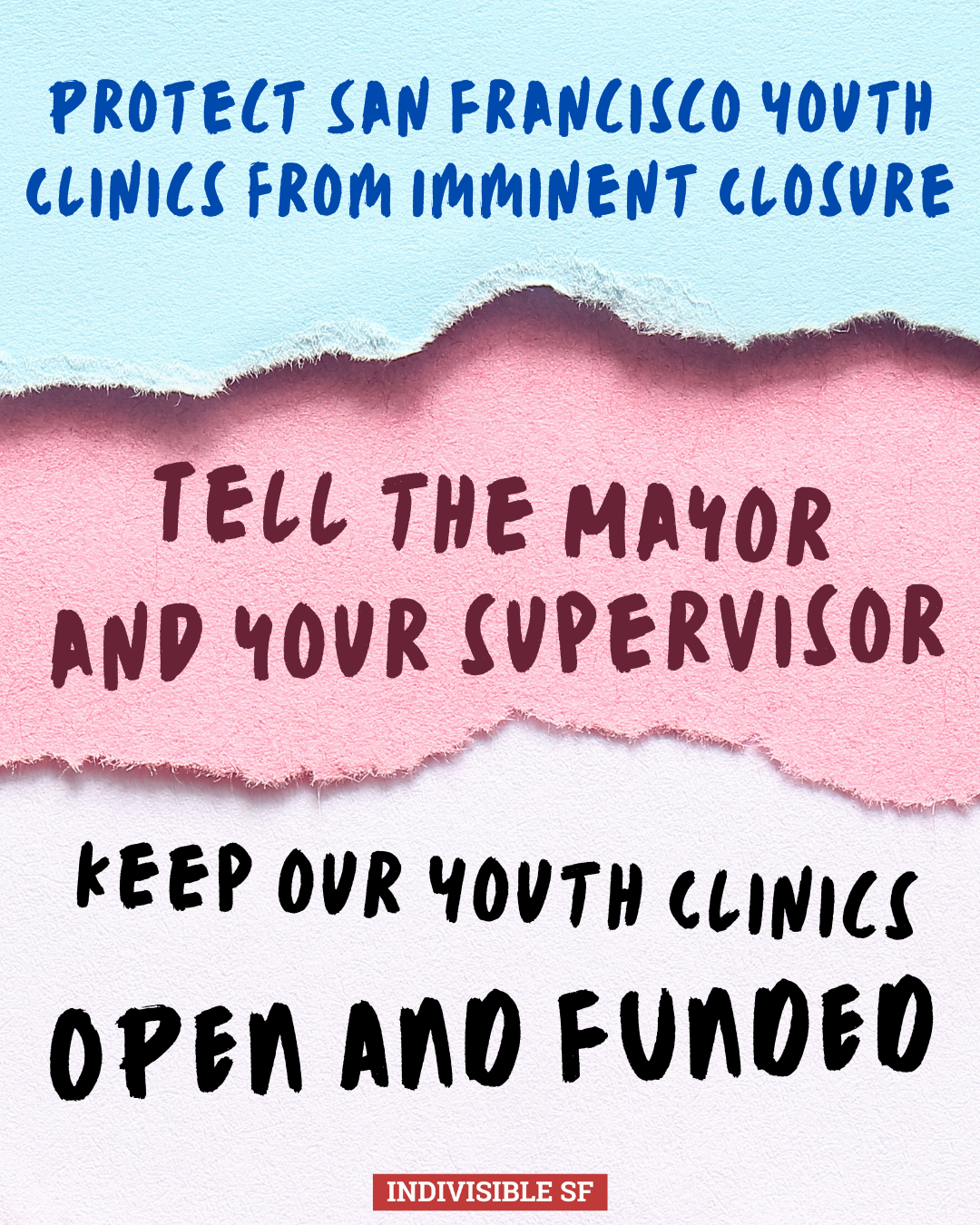 Protect San Francisco Youth Clinics from Imminent Closure!