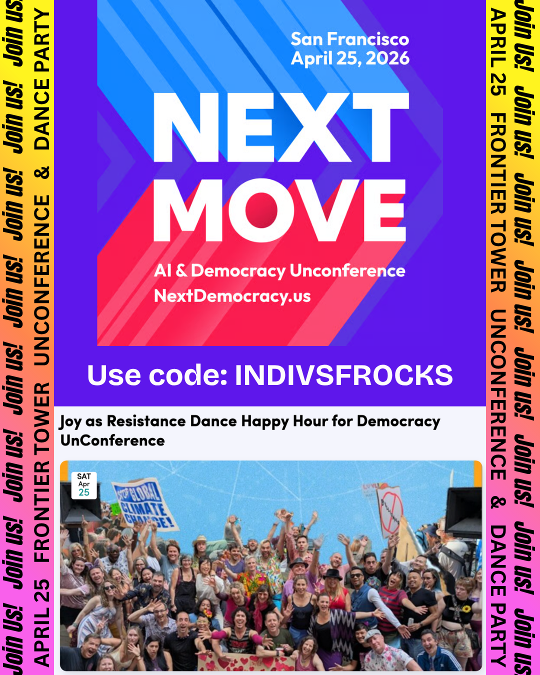 AI & Democracy Unconference + Dance Party