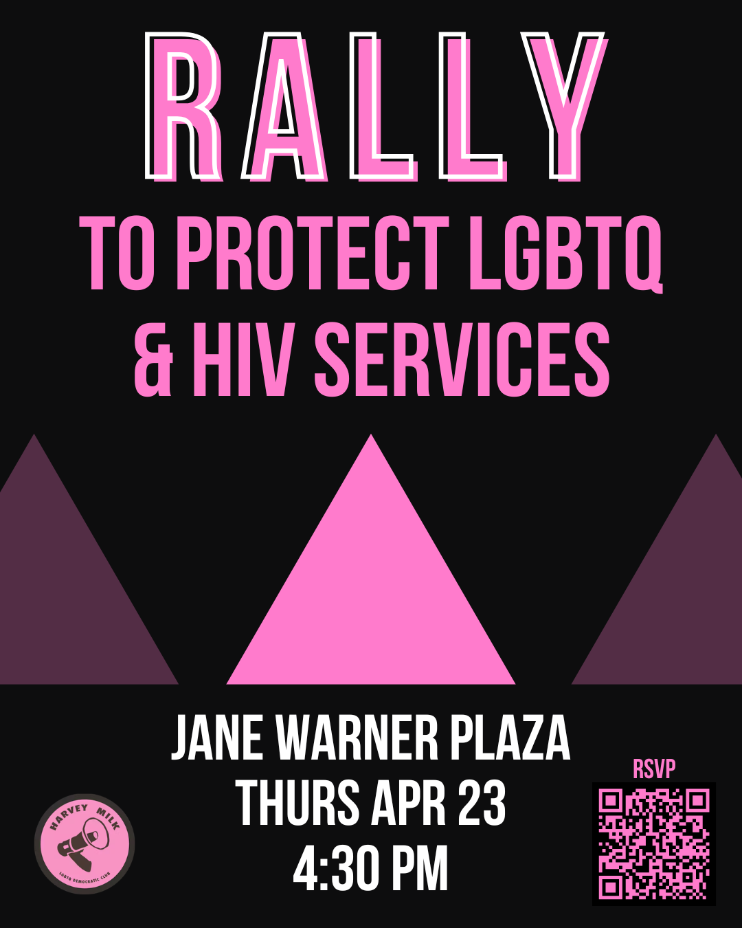 Rally to Protect LGBTQ & HIV Services!
