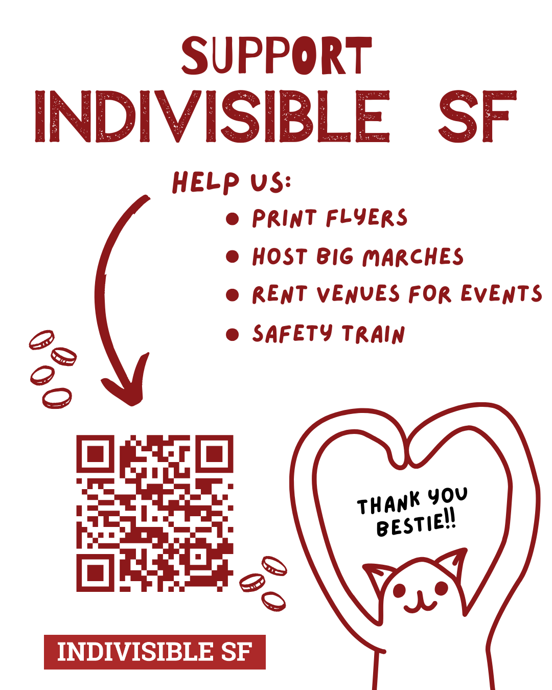 Indivisible SF needs your help!