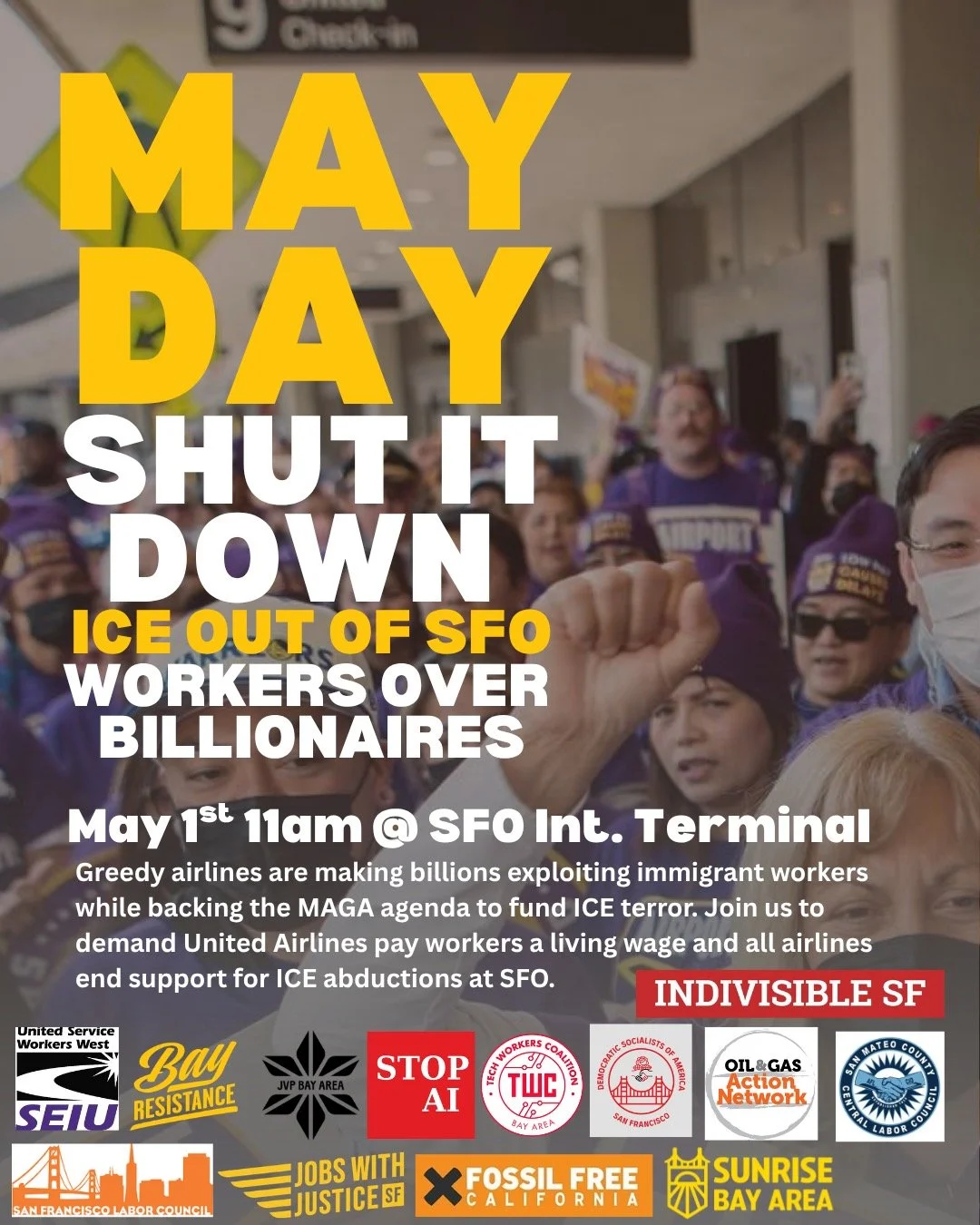 May Day: ICE Out of SFO
